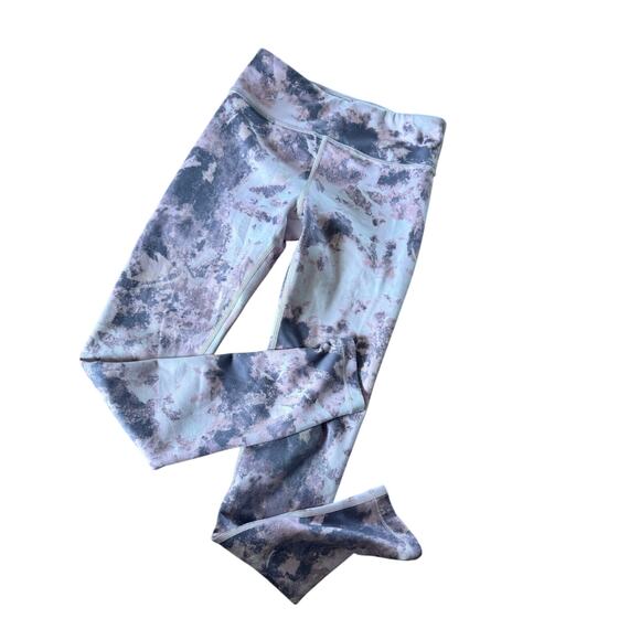 Athleta Girl pink tie dye leggings - Picture 1 of 5